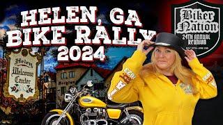 Ride Along with Gray Beard Biker to the Biker Nation Reunion Rally in Helen, GA