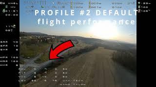 INAV Fixed Wing Stability PIDs Examples