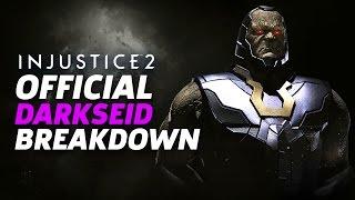 Injustice 2 - Darkseid Official Moveset and Breakdown