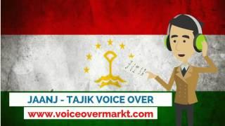 TAJIK MALE VOICEOVER - voicevermarkt.com