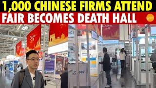 Over 1,000 Chinese Firms Attend Munich Electronics Fair, Empty Halls Dubbed “Hall of Death”