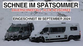 #992 ENORM VIEL NEUSCHNEE, SEPTEMBER 2024, SCHWEIZ | Bleiben wir den ganzen Winter? Steingletscher