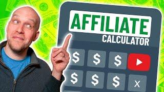 Predict Your Earnings ️  YouTube Affiliate Calculator