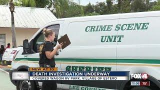 Death investigation in Estero spans across two scenes