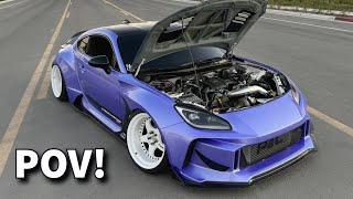 Driving a 565hp Turbo BRZ!