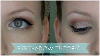 Brown & Shimmer Eye Shadow Tutorial