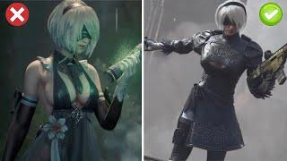 Ubisoft 'fixed' 2B and it isn't going well...