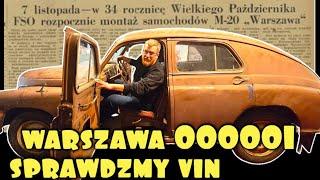 Pierwszy polski samochód Warszawa M20 000001