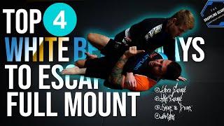 4 Ways To Escape Mount - For White Belts