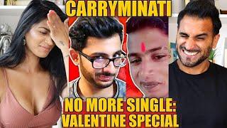 CARRYMINATI : NO MORE SINGLE: VALENTINE SPECIAL FEAT ROCKY | Magic Flicks REACTION!!!