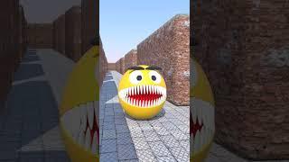 Pacman vs Magnet #Shorts