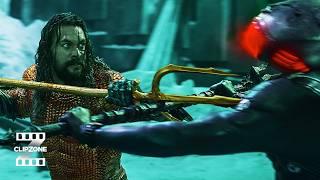 Aquaman and the Lost Kingdom | Aquaman vs. Black Manta | ClipZone: Heroes & Villains