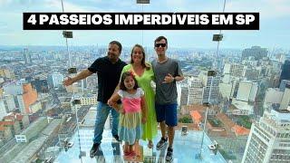 4 Passeios Incríveis em SP! Pra curtir com toda família!