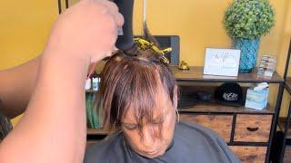 Let’s fix her hair | Fine textured damaged hair