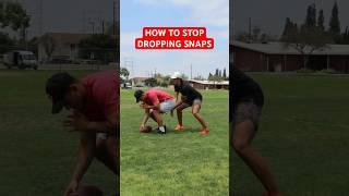 HOW TO STOP DROPPING SNAPS