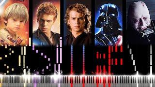 The Evolution of Anakin Skywalker's Music (From 9 to 45 Years Old)