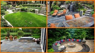 85 Natural Stone Patio Ideas