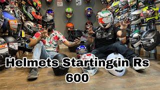 Cheapest Helmet Market in Delhi | Branded Helmet Starting Rs 600 | Wholesale and Retail