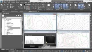 Using Civil 3D Cropped Surfaces