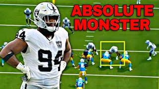 Why Raiders Christian Wilkins was UNSTOPPABLE vs Chargers