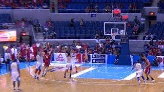 Chris Banchero sends the game to overtime | PBA Commissioner’s Cup 2018