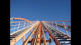 The biggest roller coaster drop in the world!!