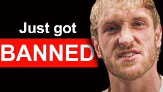 LOGAN PAUL JUST GOT BANNED!!! (KARMA)