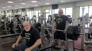 Raw bench Masters 60 years old