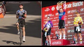 Strade Bianche 2025 - Highlights... Demi Vollering too strong, Pauline Ferrand-Prévot on podium !