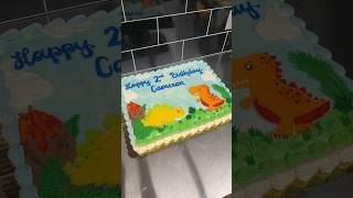 Cute Dino Cake #cake #shorts