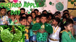 CUSTARD APPLE DAY @BUSYBAYBEEZ #custardappleactivity #playschoolactivities