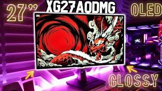 27-inch ASUS ROG STRIX Glossy OLED XG27AQDMG : Unboxing, First Impressions, & 1440P 240Hz Gameplay 