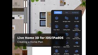 Creating a Floor Plan  - Live Home 3D for iOS / iPadOS Tutorials