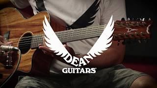 Dean AXS Exotic Cutaway 12 String Acoustic-Electric KOA