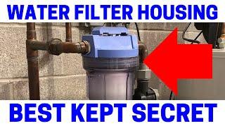 The Best Water Filter Housing - Fast & Easy Filter Replacement!