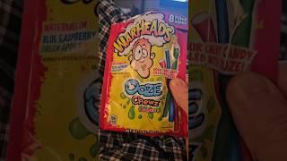 Warheads sour chewy candy #candy  #sour #gummy #chewy #yummy #shorts