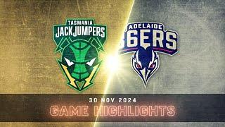 NBL Mini: Adelaide 36ers vs. Tasmania Jackjumpers | Extended Highlights