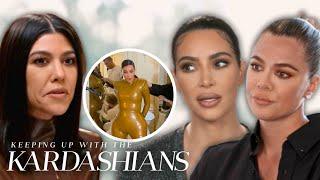 Kim and Kourtney Kardashian Brave Paris Fashion Week Amid Growing Pandemic Concerns | KIUWTK | E!