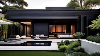 Minimalist Black Home with Courtyard Garden Landscape Ideas: Create a Serene Oasis Indoor Garden 3