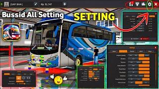 Bus Simulator Indonesia Garage Setting Bussid All Beat Settings ! 