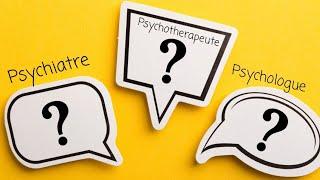 la différence entre psychiatre, psychologue et psychothérapeute الفرق بين طبيب،أخصائي و معالج نفساني