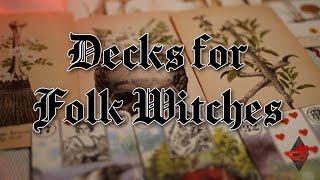 ️‍ Decks for Folk Witches: What Makes a Deck Relevant For Practice • #DecksForFolkWitches