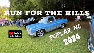 Run for the Hills Car Show - Poplar, NC Hot Rods, Classic Trucks and Cool Cars Carolina Car Shows