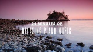 Relaxing Soothing Peaceful Piano Music. Hopeful Sentimental Stress Relief Sleep and Calming Music