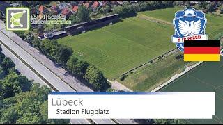 Stadion Flugplatz | 1. FC Phönix Lübeck | 360° Rotation | Google Earth