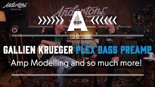 Gallien Krueger PLEX Bass Preamp - Amp Modelling and so much more!