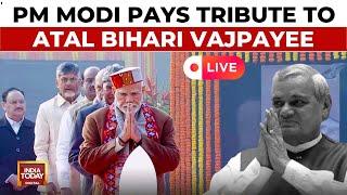 Atal Bihari Vajpayee’s 100th Birth Anniversary: PM Modi Pays Tribute | Good Governance Day LIVE