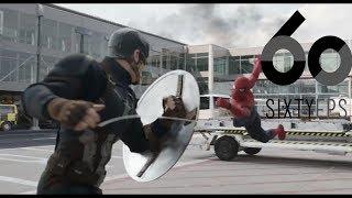 [60FPS] [IMAX] Captain America Civil War Airport Battle clip 2 60FPS HFR HD