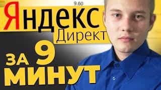  ПОЛНАЯ НАСТРОЙКА Яндекс Директ ЗА 9 МИНУТ | Контекстная Реклама 2020