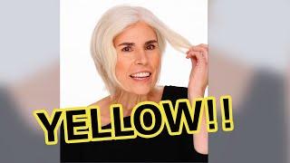 How to Brighten Natural Silver Hair and Avoid Grey Hair Yellowing | How to Care for Grey Hair